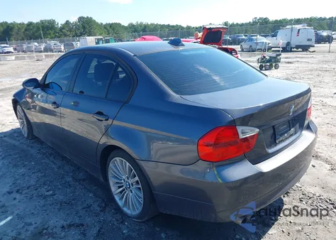 2007 BMW 328 из США, поврежденный, VIN WBAVC73527KP33918